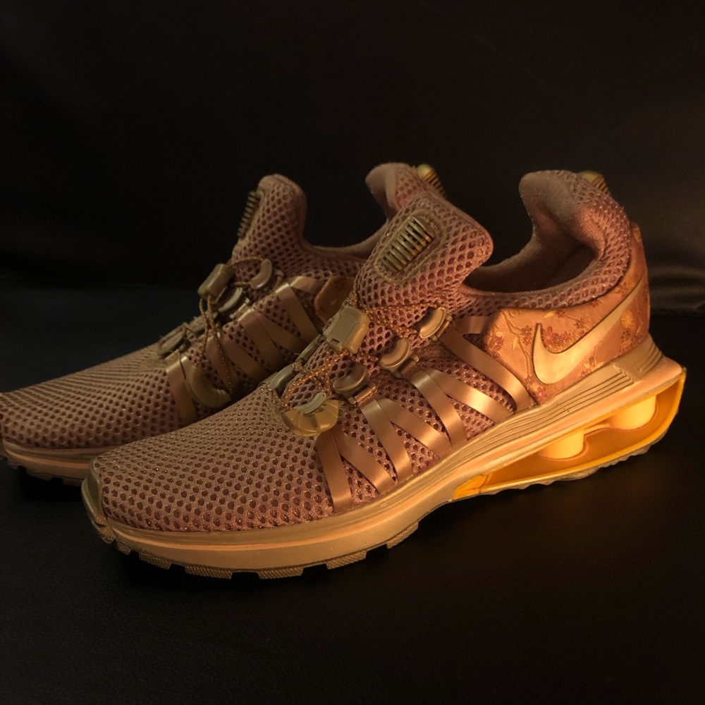 Gold Nike sneakers NWOT US 6.5 EUR 37.5 UK4 (fit like a US 7)
